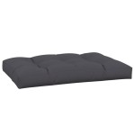 vidaXL Pernă pentru paleți, antracit, 120x80x12 cm, textil