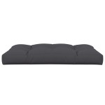 vidaXL Pernă pentru paleți, antracit, 120x80x12 cm, textil