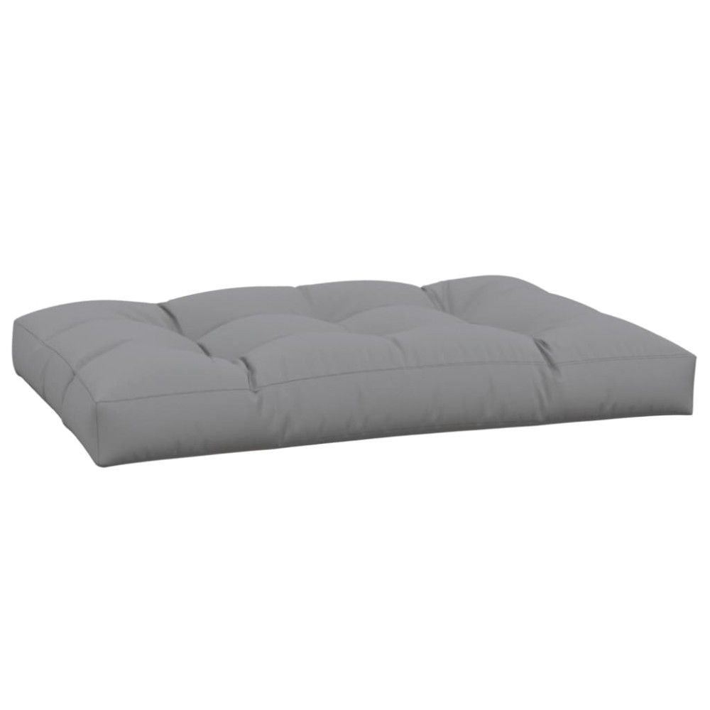 vidaXL Pernă pentru paleți, gri, 120x80x12 cm, material textil