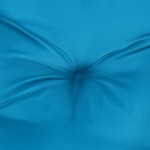 vidaXL Pernă pentru paleți, albastru, 120x80x12 cm, material textil
