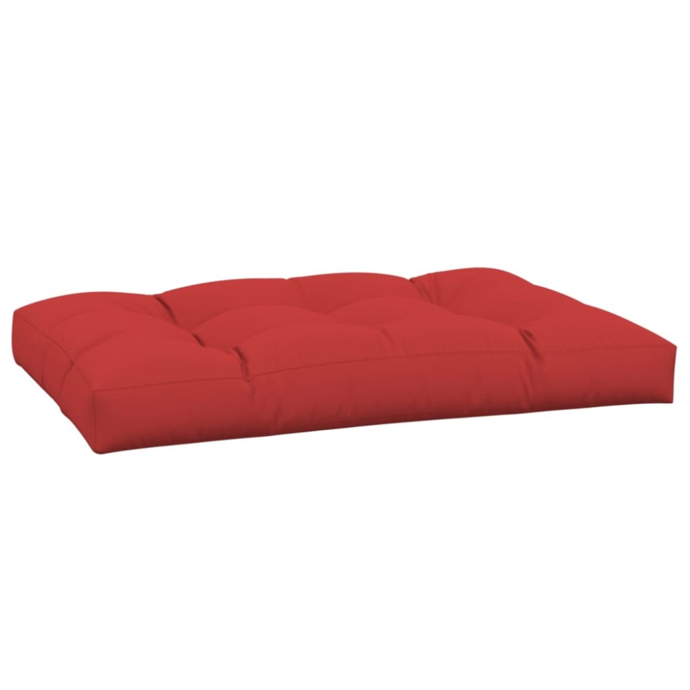 vidaXL Pernă pentru paleți, roșu, 120x80x12 cm, material textil