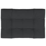 vidaXL Pernă pentru paleți, negru, 120x80x12 cm, textil