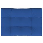 vidaXL Pernă de paleți, albastru regal, 120x80x12 cm, material textil