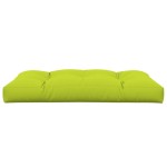 vidaXL Pernă de paleți, verde aprins, 120x80x12 cm, material textil vidaXL Pernă de paleți, verde aprins, 120x80x12 cm, material textil