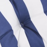 vidaXL Pernă de paleți, dungi albastru/alb, 120x80x12 cm, textil vidaXL Pernă de paleți, dungi albastru/alb, 120x80x12 cm, textil
