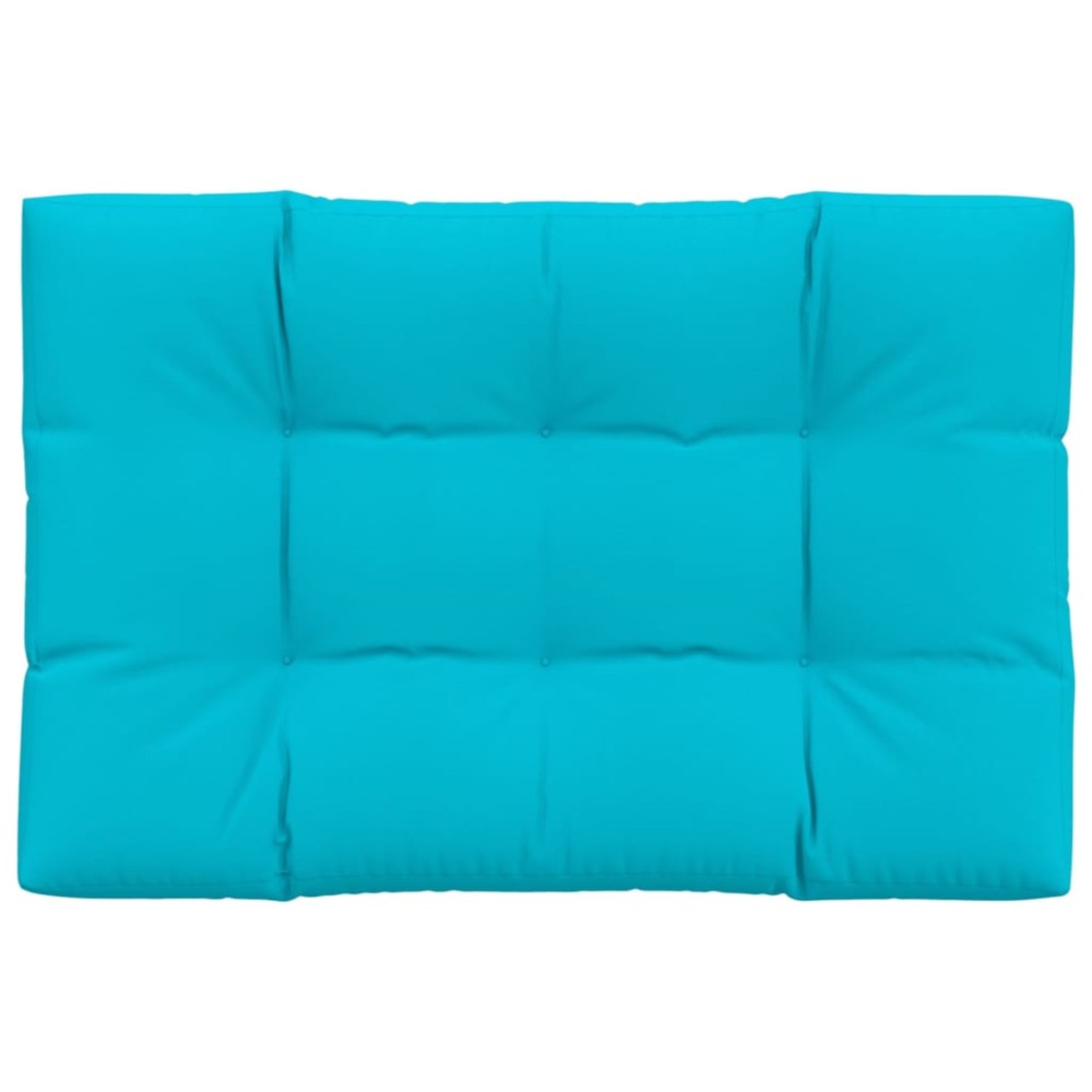 vidaXL Pernă de paleți, turcoaz, 120x80x12 cm, material textil