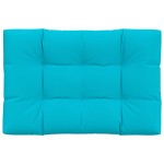 vidaXL Pernă de paleți, turcoaz, 120x80x12 cm, material textil vidaXL Pernă de paleți, turcoaz, 120x80x12 cm, material textil
