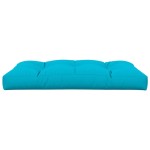 vidaXL Pernă de paleți, turcoaz, 120x80x12 cm, material textil vidaXL Pernă de paleți, turcoaz, 120x80x12 cm, material textil