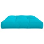vidaXL Pernă de paleți, turcoaz, 120x80x12 cm, material textil vidaXL Pernă de paleți, turcoaz, 120x80x12 cm, material textil