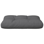vidaXL Pernă de paleți, antracit, 50x40x12 cm, material textil vidaXL Pernă de paleți, antracit, 50x40x12 cm, material textil