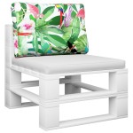 vidaXL Pernă de paleți, multicolor, 50x40x12 cm, textil vidaXL Pernă de paleți, multicolor, 50x40x12 cm, textil