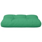 vidaXL Pernă de paleți, verde, 60x40x12 cm, material textil vidaXL Pernă de paleți, verde, 60x40x12 cm, material textil