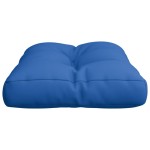 vidaXL Pernă de paleți, albastru regal, 60x40x12 cm, material textil vidaXL Pernă de paleți, albastru regal, 60x40x12 cm, material textil