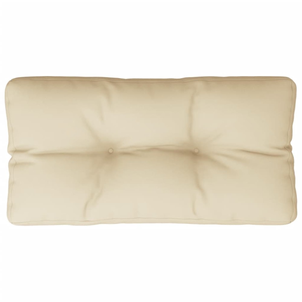 vidaXL Pernă de paleți, bej, 70x40x12 cm, material textil