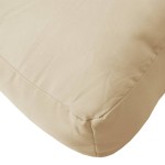 vidaXL Pernă de paleți, bej, 70x40x12 cm, material textil