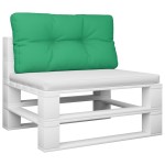 vidaXL Pernă de paleți, verde, 70x40x12 cm, material textil vidaXL Pernă de paleți, verde, 70x40x12 cm, material textil
