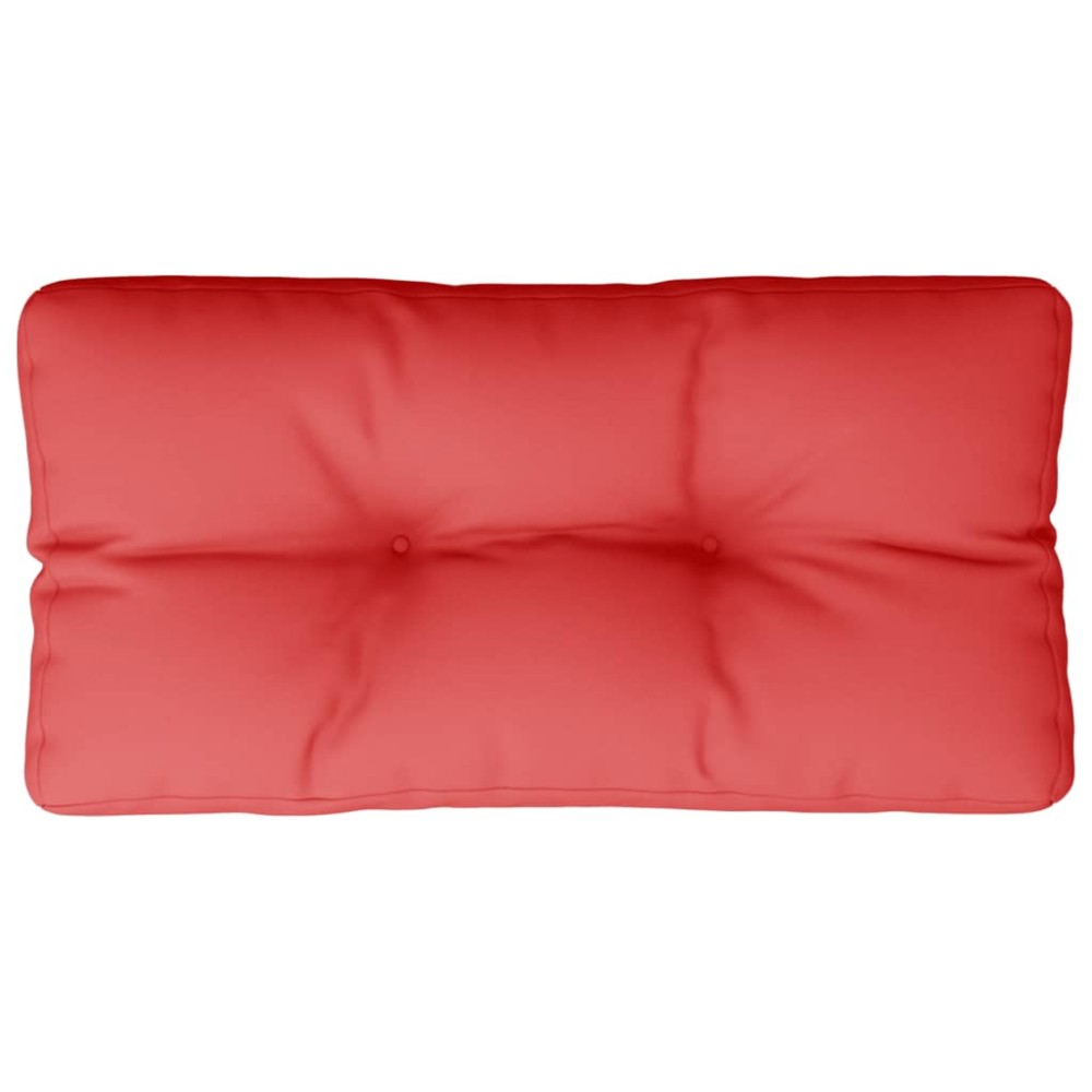 vidaXL Pernă de paleți, roșu, 70x40x12 cm, material textil
