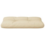 vidaXL Pernă pentru paleți, bej, 80x40x12 cm, material textil