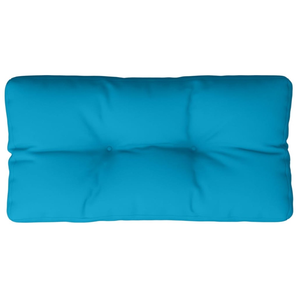 vidaXL Pernă de paleți, albastru deschis, 80x40x12 cm, material textil