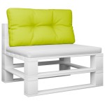 vidaXL Pernă paleți, verde strălucitor, 80x40x12 cm, material textil vidaXL Pernă paleți, verde strălucitor, 80x40x12 cm, material textil