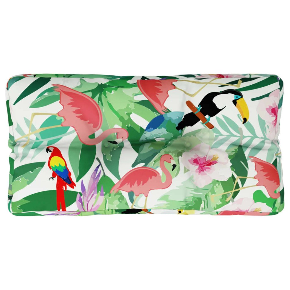 vidaXL Pernă de paleți, multicolor, 80x40x12 cm, textil