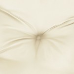 vidaXL Pernă de paleți, crem, 120x40x12 cm, material textil vidaXL Pernă de paleți, crem, 120x40x12 cm, material textil