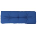 vidaXL Pernă de paleți, albastru regal, 120x40x12 cm, material textil vidaXL Pernă de paleți, albastru regal, 120x40x12 cm, material textil