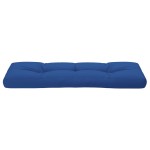 vidaXL Pernă de paleți, albastru regal, 120x40x12 cm, material textil vidaXL Pernă de paleți, albastru regal, 120x40x12 cm, material textil