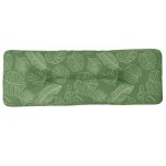 vidaXL Pernă de paleți, model frunze, 120x40x12 cm, textil vidaXL Pernă de paleți, model frunze, 120x40x12 cm, textil