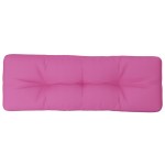 vidaXL Pernă de paleți, roz, 120x40x12 cm, textil vidaXL Pernă de paleți, roz, 120x40x12 cm, textil