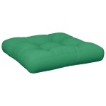 vidaXL Perne de paleți, 2 buc, verde, material textil
