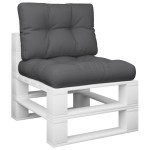 vidaXL Perne de paleți, 2 buc., antracit, material textil