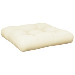 vidaXL Perne de paleți, 2 buc., crem, material textil