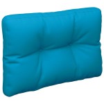 vidaXL Perne de paleți, 2 buc., albastru, material textil