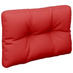 vidaXL Perne de paleți, 2 buc. roșu, material textil