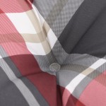 vidaXL Perne pentru paleți 2 buc. roșu țesătură cu model în carouri