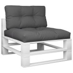 vidaXL Perne de paleți, 2 buc., antracit, material textil
