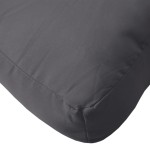 vidaXL Perne de paleți, 2 buc., antracit, material textil