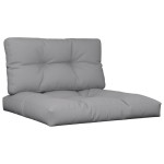 vidaXL Perne pentru paleți, 2 buc., gri, material textil