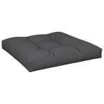 vidaXL Perne de paleți, 2 buc., negru, material textil