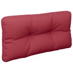 vidaXL Perne de paleți, 2 buc., roșu vin, material textil