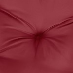 vidaXL Perne de paleți, 2 buc., roșu vin, material textil