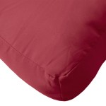 vidaXL Perne de paleți, 2 buc., roșu vin, material textil