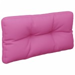 vidaXL Perne de paleți, 2 buc., roz, material textil