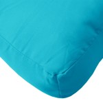vidaXL Perne de paleți, 2 buc., turcoaz, material textil