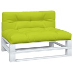 vidaXL Perne de paleți, 2 buc, verde aprins, material textil vidaXL Perne de paleți, 2 buc, verde aprins, material textil