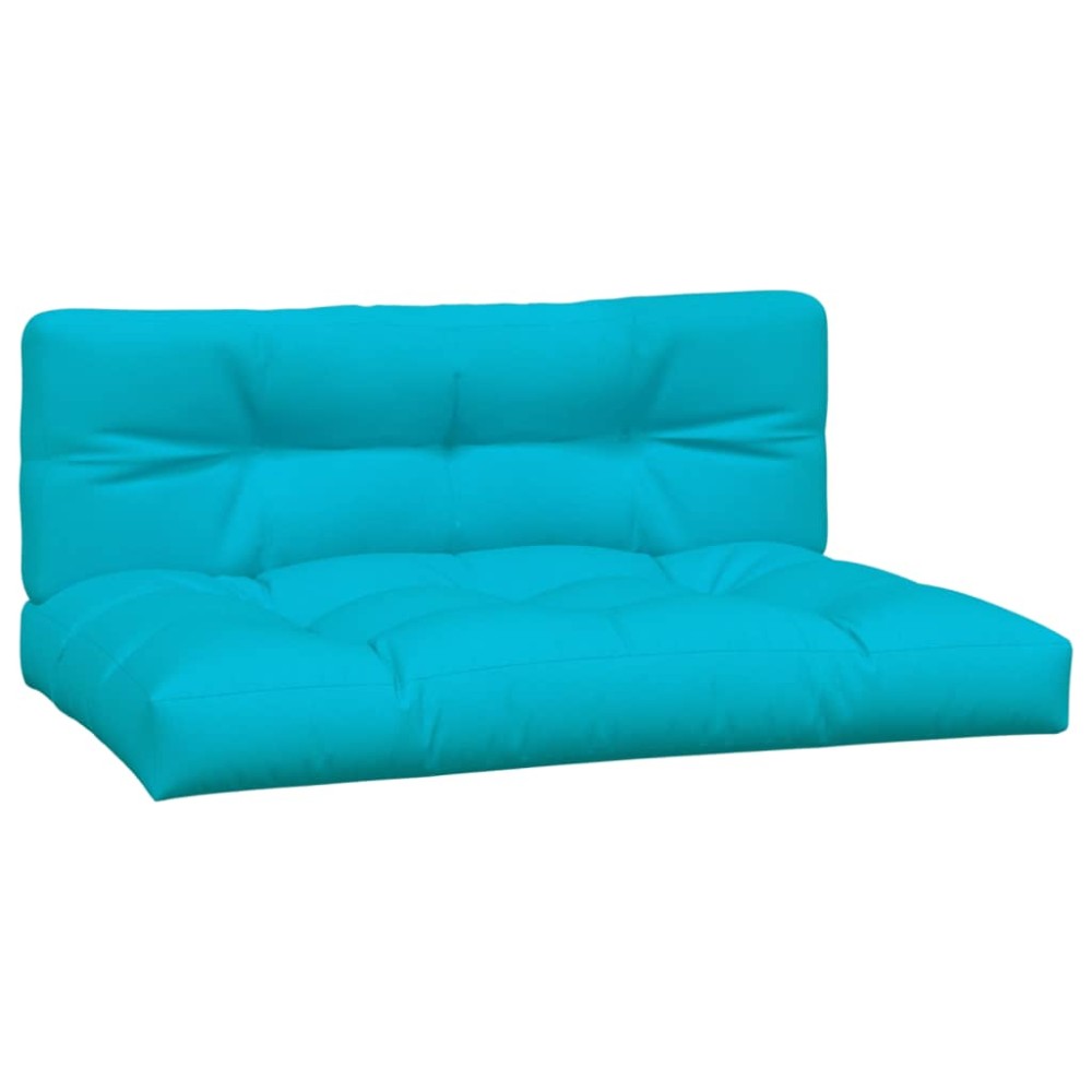 vidaXL Perne de paleți, 2 buc., turcoaz, material textil
