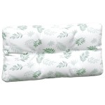vidaXL Perne de paleți, 5 buc., model cu frunze textil vidaXL Perne de paleți, 5 buc., model cu frunze textil