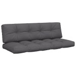 vidaXL Perne de paleți, 2 buc., antracit, material textil