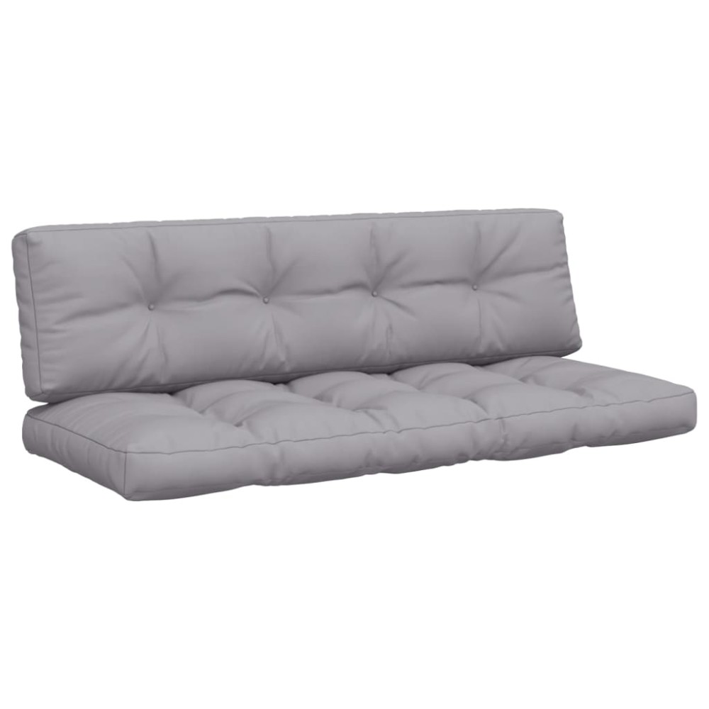vidaXL Perne pentru paleți, 2 buc., gri, material textil